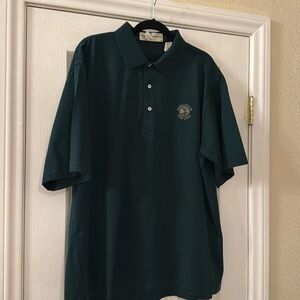 Fairway & Greene Pebble Beach Golf Links 1919 Mercerized Cotton Polo Shirt sz XL